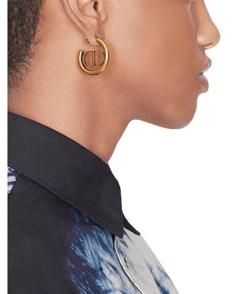 dior 30 montaigne hoop earrings price|30 Montaigne Dior Earrings for Women .